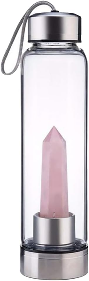 Shapeazy Crystal Glass Water Bottle