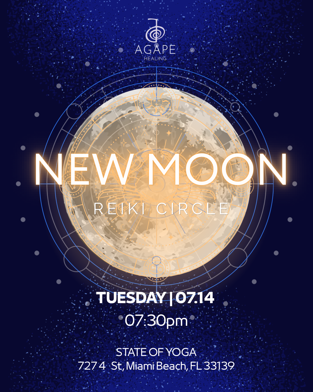🌕 Full Moon Reiki Circle ✨