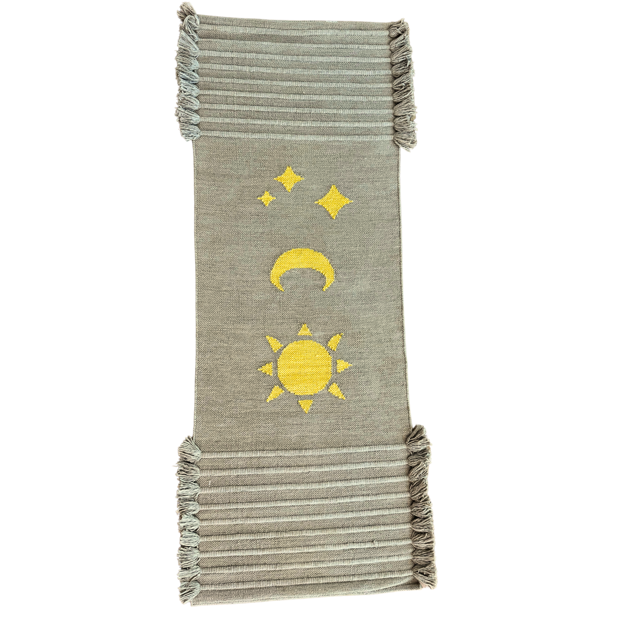 Sun, Moon and Stars Yoga Meditation Mat-Clay by Namaste Lotus