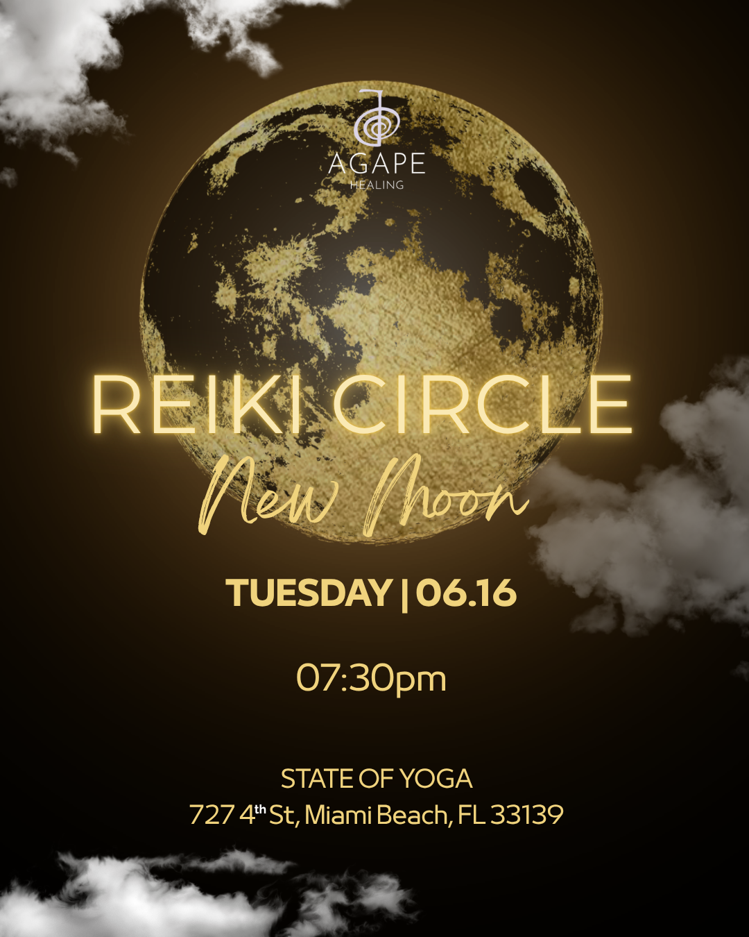New Moon | Reiki Circle