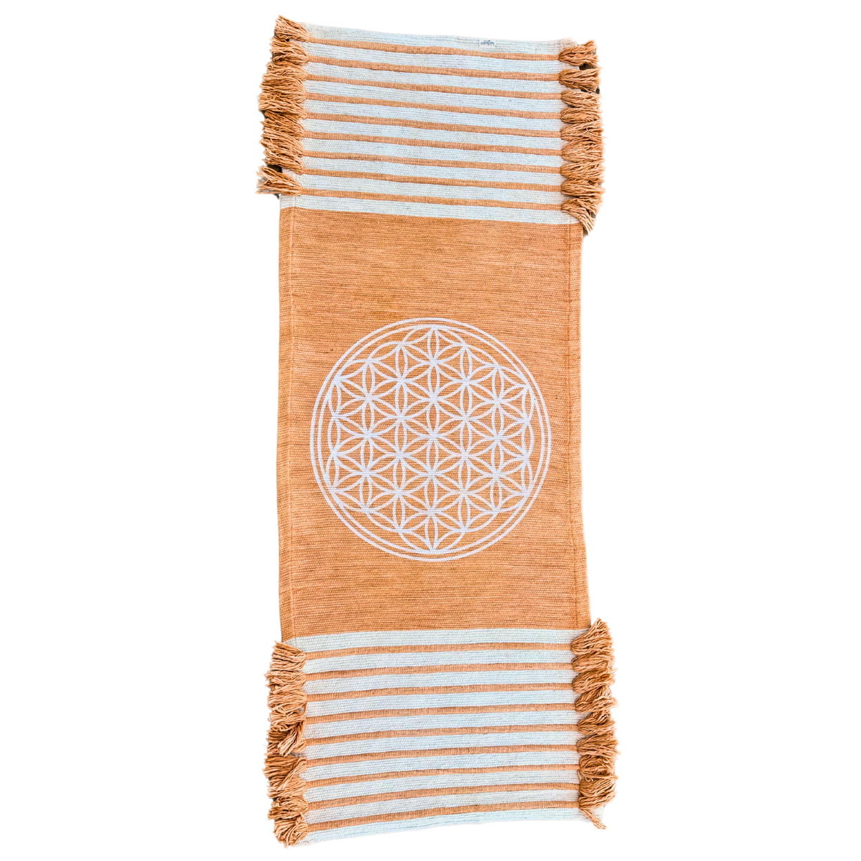 Sacred Flower of Life Yoga Meditation Mat - Flow by Namaste Lotus