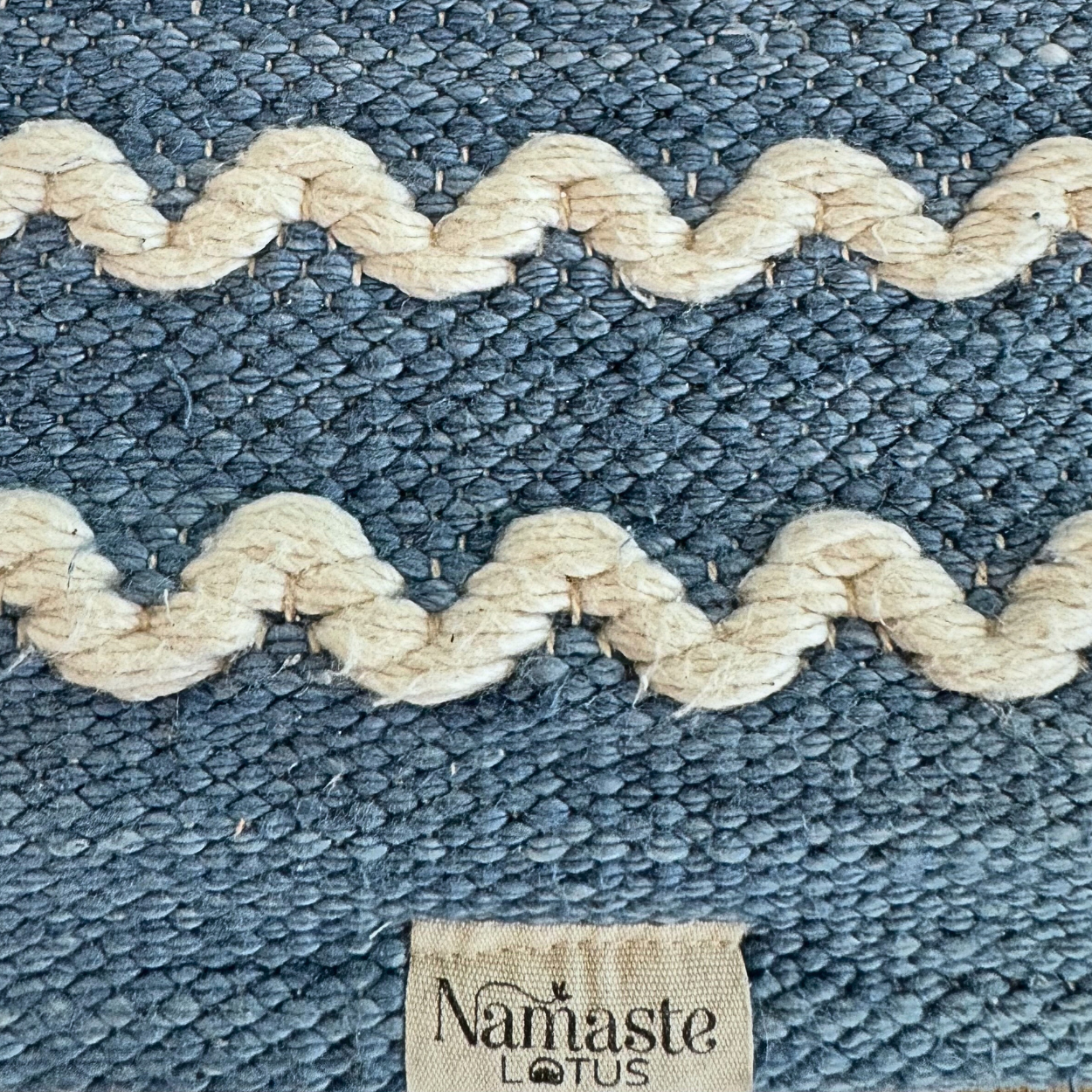 Ocean Waves Yoga Meditation Mat by Namaste Lotus