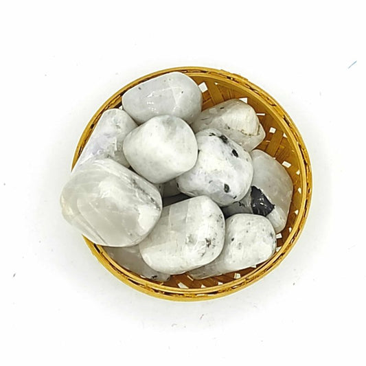 Rainbow Moonstone Tumblestone Plus