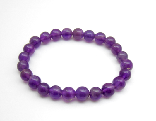 Amethyst Beads Bracelet