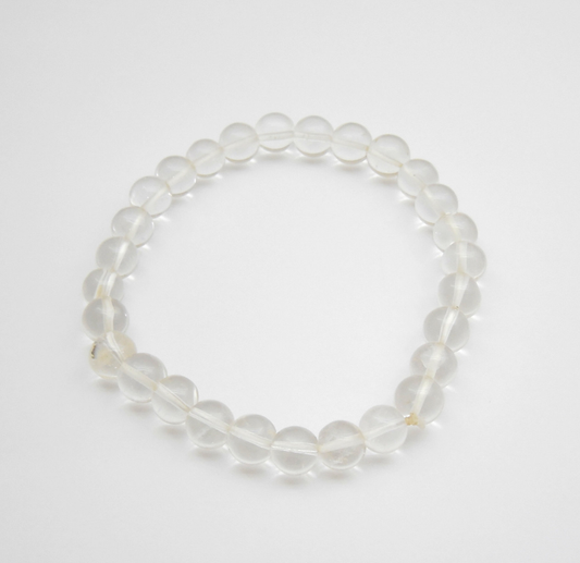 Crystal Quartz Beads Bracelet