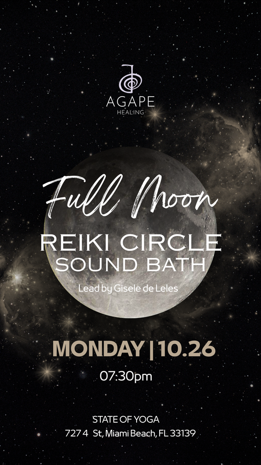 Full Moon Reiki Circle  ✨