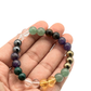 Money Maker curated 8 gemstone beads bracelet