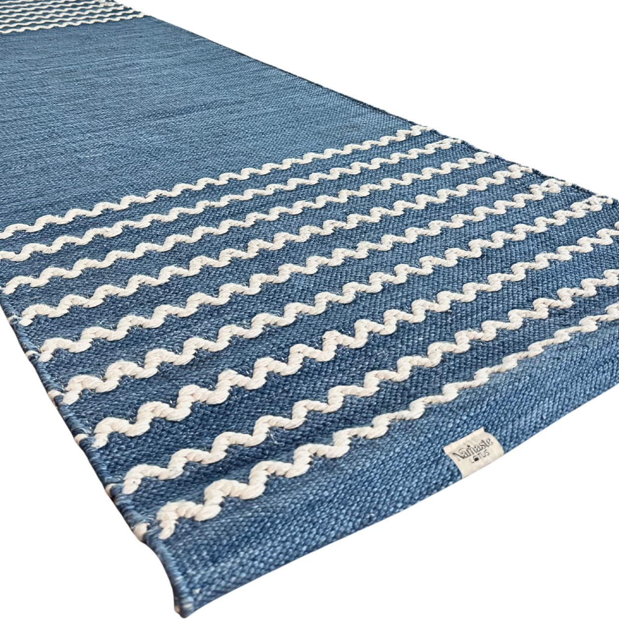 Ocean Waves Yoga Meditation Mat by Namaste Lotus
