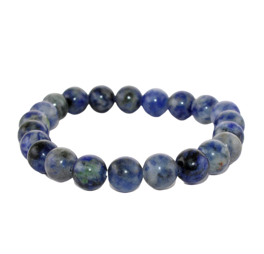 Sodalite 8 mm round beads bracelet