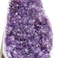 Natural amethyst cluster purple quartz crystal geode