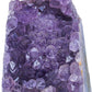 Natural amethyst cluster purple quartz crystal geode